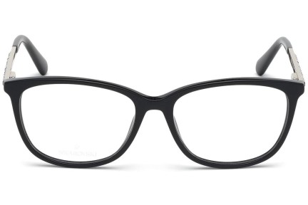 Okulary korekcyjne Swarovski SK5308 001 Kwadratowe Czarne