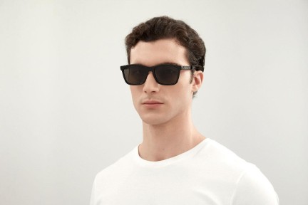 Okulary przeciwsłoneczne Saint Laurent SL318 001 Kwadratowe Czarne