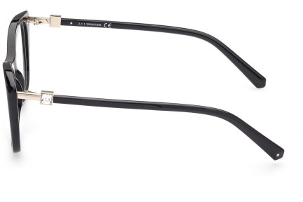 Okulary korekcyjne Swarovski SK5416 001 Kwadratowe Czarne