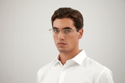 Okulary korekcyjne Mont Blanc MB0215O 001 Prostokątne Złote