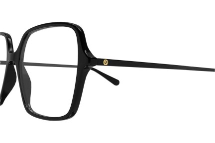 Okulary korekcyjne Gucci GG1003O 001 Kwadratowe Czarne