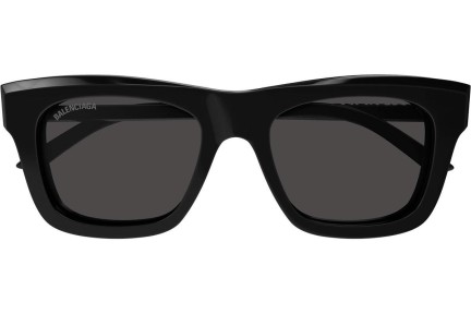Okulary przeciwsłoneczne Balenciaga BB0161S 001 Kwadratowe Czarne
