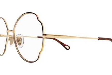 Okulary korekcyjne Chloe CH0097O 004 Kocie oczy Złote