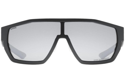 Okulary przeciwsłoneczne uvex mtn style P 2250 Polarized Kwadratowe Czarne