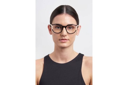 Okulary korekcyjne Carolina Herrera CH0056 KDX Okrągłe Czarne