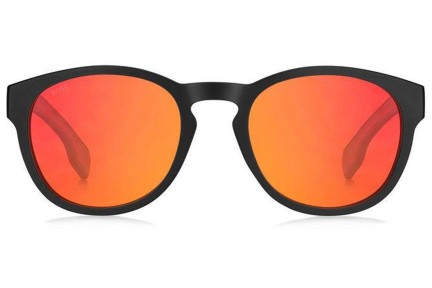 Okulary przeciwsłoneczne BOSS BOSS1452/S PGC/UZ Okrągłe Czarne
