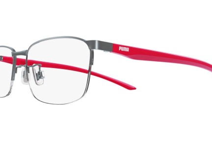 Ochelari Puma PE0170OA 002 Dreptunghiulari Argintii