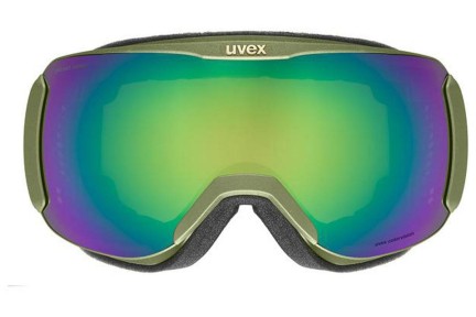 Gogle narciarskie uvex downhill 2100 CV planet 8030 Pojedyncze | Shield Zielone