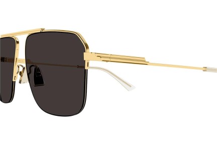 Okulary przeciwsłoneczne Bottega Veneta BV1149S 008 Pilotki (Aviator) Złote