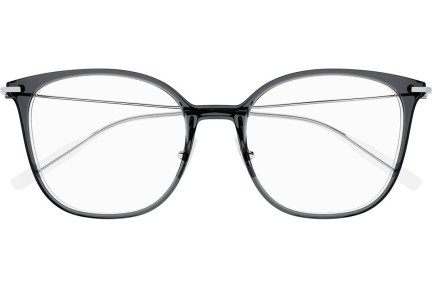 Okulary korekcyjne Mont Blanc MB0208OA 002 Kwadratowe Szare