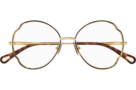 Okulary korekcyjne Chloe CH0097O 004 Kocie oczy Złote