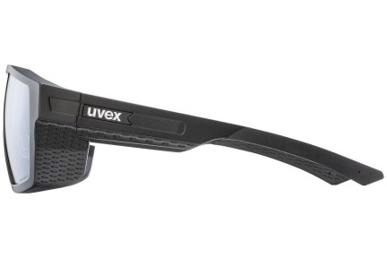 Okulary przeciwsłoneczne uvex mtn style P 2250 Polarized Kwadratowe Czarne