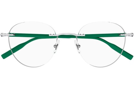 Okulary korekcyjne Mont Blanc MB0224O 004 Okrągłe Srebrne