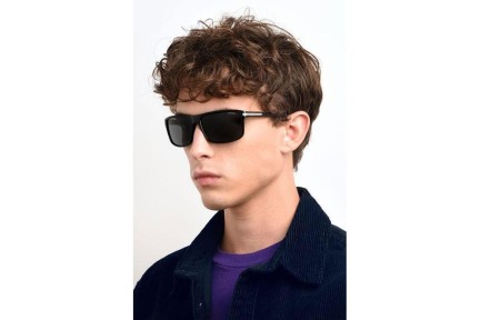 Okulary przeciwsłoneczne Polaroid PLD2019/S D28/Y2 Polarized Kwadratowe Czarne