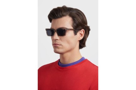Okulary przeciwsłoneczne Polaroid PLD4116/S/X 10A/M9 Polarized Prostokątne Beżowe