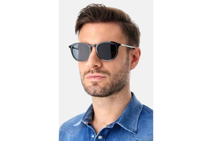 Okulary przeciwsłoneczne Polaroid PLD2115/F/S 807/M9 Polarized Okrągłe Czarne