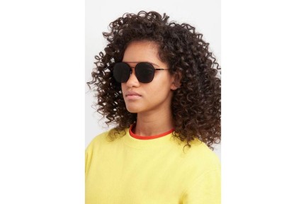 Слънчеви очила Polaroid PLD6172/S 807/M9 Polarized Заоблени Черна