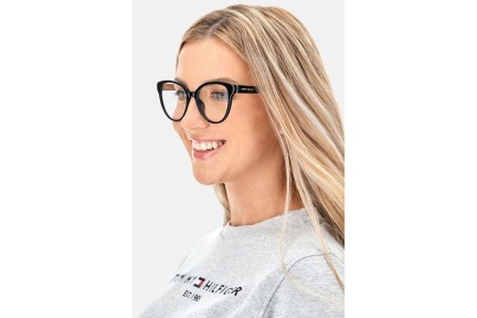 Okulary korekcyjne Tommy Hilfiger TH1842 807 Kocie oczy Czarne