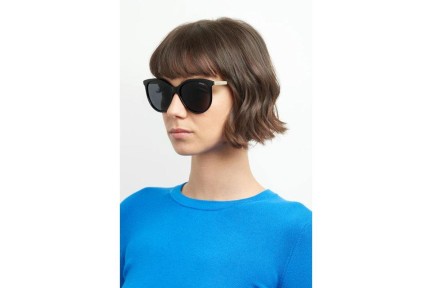 Okulary przeciwsłoneczne Polaroid PLD4131/S/X 807/M9 Polarized Okrągłe Czarne