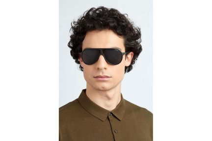 Okulary przeciwsłoneczne Carrera NewChampion GUY/NR Pilotki (Aviator) Czarne