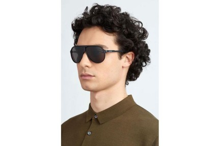 Okulary przeciwsłoneczne Carrera NewChampion GUY/NR Pilotki (Aviator) Czarne