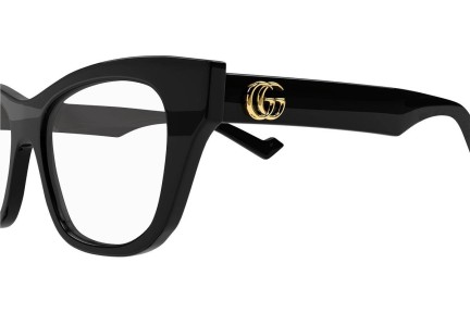 Okulary korekcyjne Gucci GG0999O 001 Kwadratowe Czarne