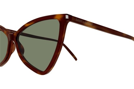 Okulary przeciwsłoneczne Saint Laurent SL475 JERRY 002 Nieregularny Havana
