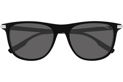 Okulary przeciwsłoneczne Mont Blanc MB0216S 001 Kwadratowe Czarne