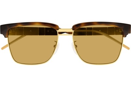 Okulary przeciwsłoneczne Gucci GG0603S 006 Browline Havana
