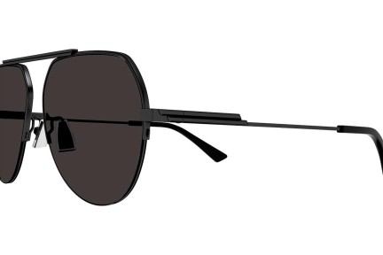 Okulary przeciwsłoneczne Bottega Veneta BV1150S 005 Pilotki (Aviator) Czarne