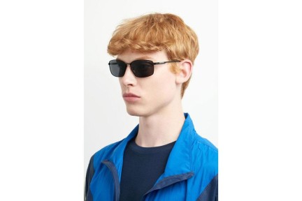 Okulary przeciwsłoneczne Polaroid PLD2137/G/S/X 807/M9 Polarized Prostokątne Czarne