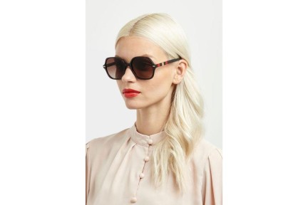 Okulary przeciwsłoneczne Carolina Herrera HER0106/S O63/HA Kwadratowe Havana