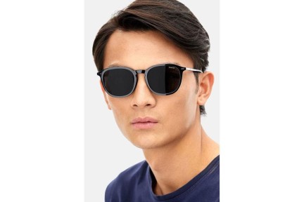 Okulary przeciwsłoneczne Polaroid PLD2115/F/S 807/M9 Polarized Okrągłe Czarne