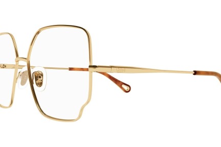 Okulary korekcyjne Chloe CH0096O 005 Oversize Złote