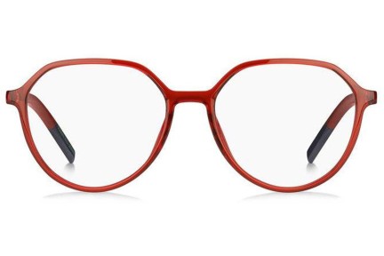 Okulary korekcyjne Tommy Jeans TJ0011 C9A Okrągłe Czerwone