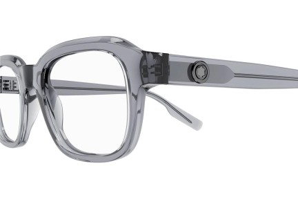 Okulary korekcyjne Mont Blanc MB0202O 002 Prostokątne Szare