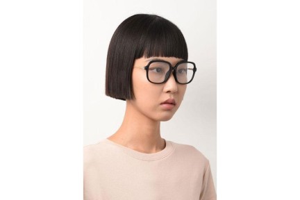 Okulary korekcyjne Jimmy Choo JC326/F 807 Kwadratowe Czarne