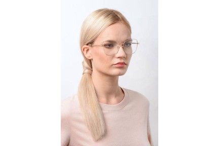 Okulary korekcyjne Jimmy Choo JC286/G J5G Kocie oczy Złote