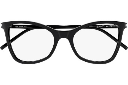 Okulary korekcyjne Saint Laurent SL478 JERRY 001 Kocie oczy Czarne