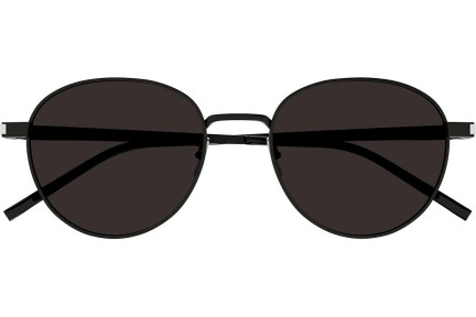Okulary przeciwsłoneczne Saint Laurent SL533 009 Okrągłe Czarne