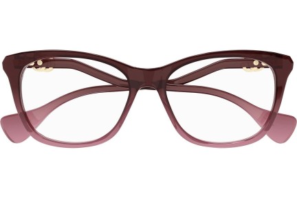 Okulary korekcyjne Gucci GG1012O 003 Kocie oczy Czerwone