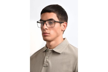 Okulary korekcyjne Tommy Hilfiger TH1861 003 Prostokątne Czarne