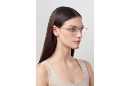 Okulary korekcyjne Jimmy Choo JC333 000 Kocie oczy Złote