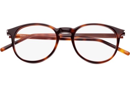Okulary korekcyjne Saint Laurent SL106 002 Okrągłe Havana