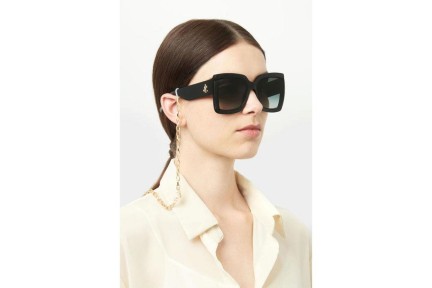 Okulary przeciwsłoneczne Jimmy Choo RENEE/N/S 807/9O Kwadratowe Czarne