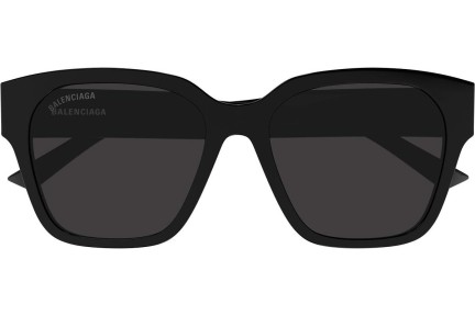 Okulary przeciwsłoneczne Balenciaga BB0215SA 001 Kwadratowe Czarne