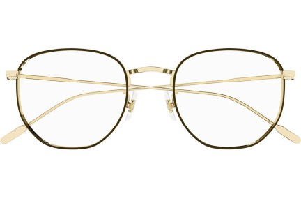 Okulary korekcyjne Mont Blanc MB0213OA 003 Okrągłe Złote