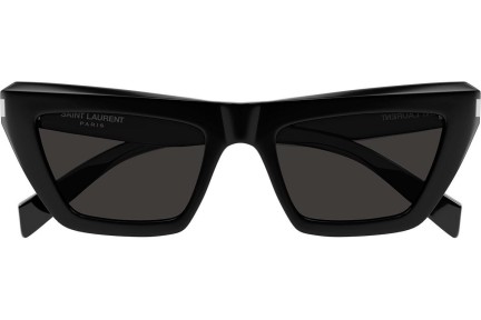 Okulary przeciwsłoneczne Saint Laurent SL467 001 Kwadratowe Czarne