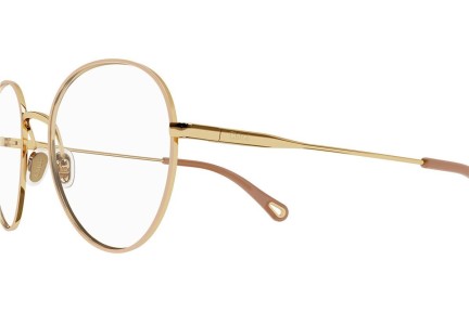 Okulary korekcyjne Chloe CH0021O 011 Okrągłe Złote