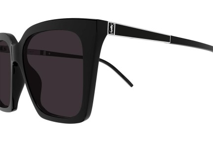 Okulary przeciwsłoneczne Saint Laurent SLM100 001 Kwadratowe Czarne